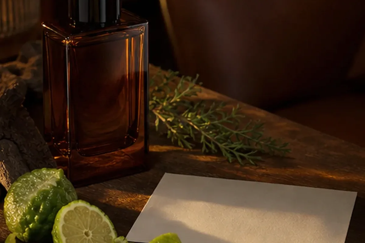 Redaktionelle Detailaufnahme zur Orientierung bei Sommerparfum bei warmem Wetter