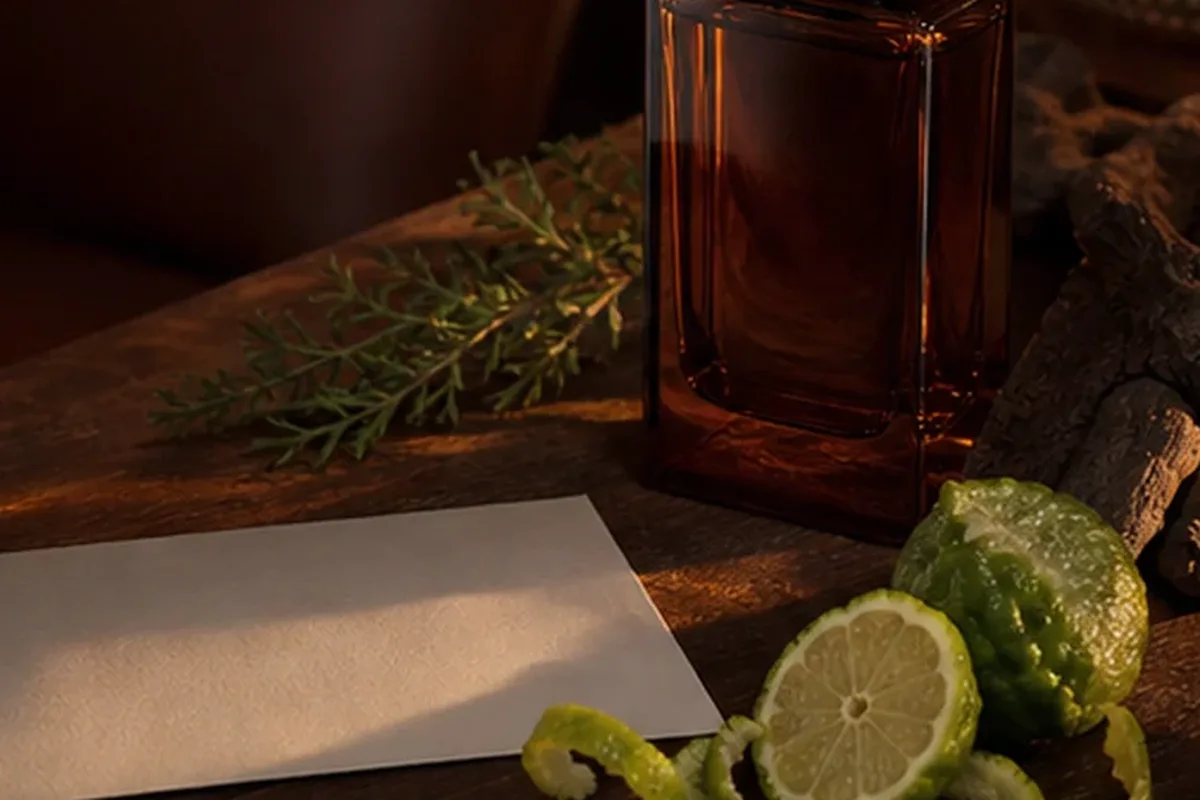Authentische Beauty-Routine passend zum Thema Winterparfum bei warmem Wetter