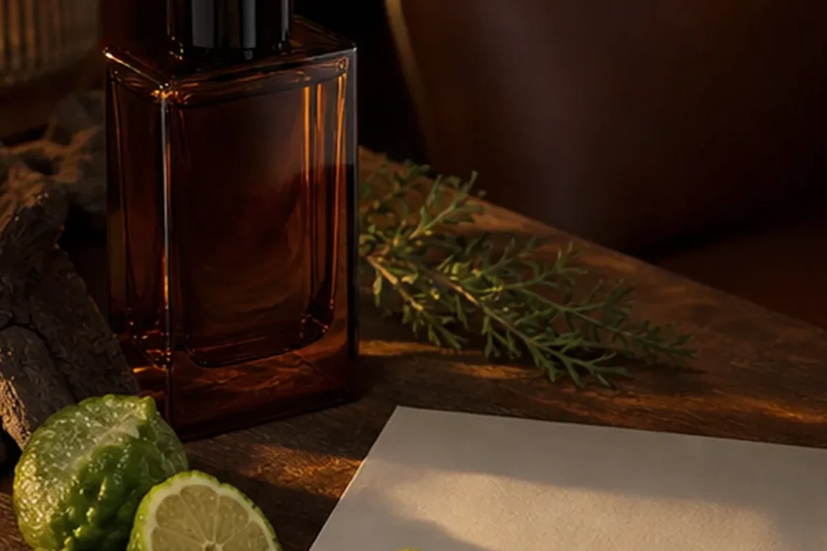 Redaktioneller Beauty-Moment zur Ausgangslage bei Moschusduft bei kaltem Wetter