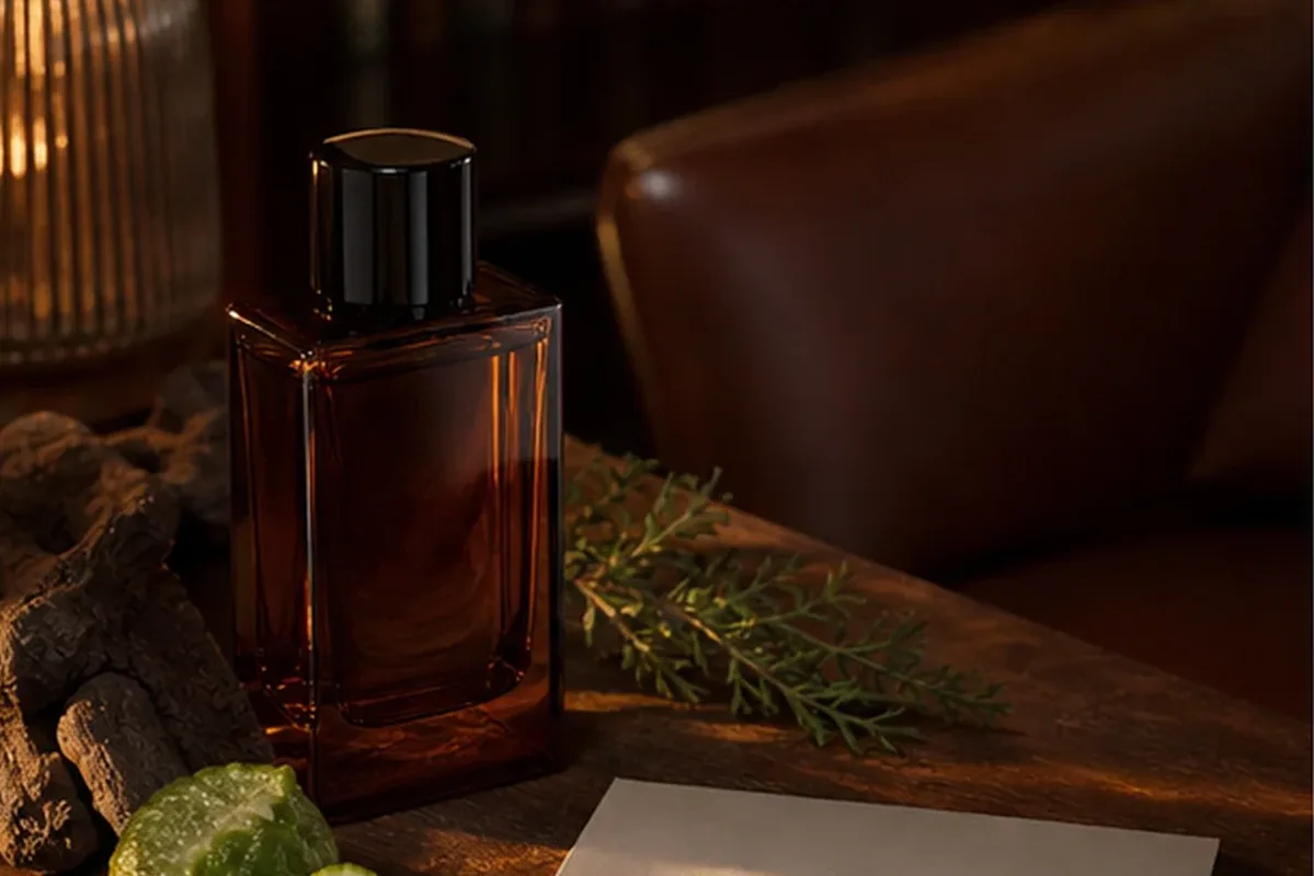 Hochwertige Beauty-Inszenierung zu Auswahlkriterien für Eau de Toilette bei warmem Wetter