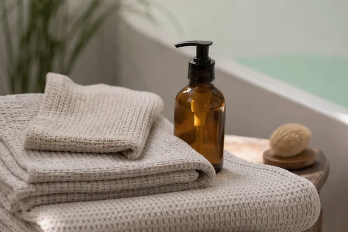 Hochwertige Beauty-Inszenierung zu Auswahlkriterien für After-Shave-Pflege bei eingewachsenen Haaren