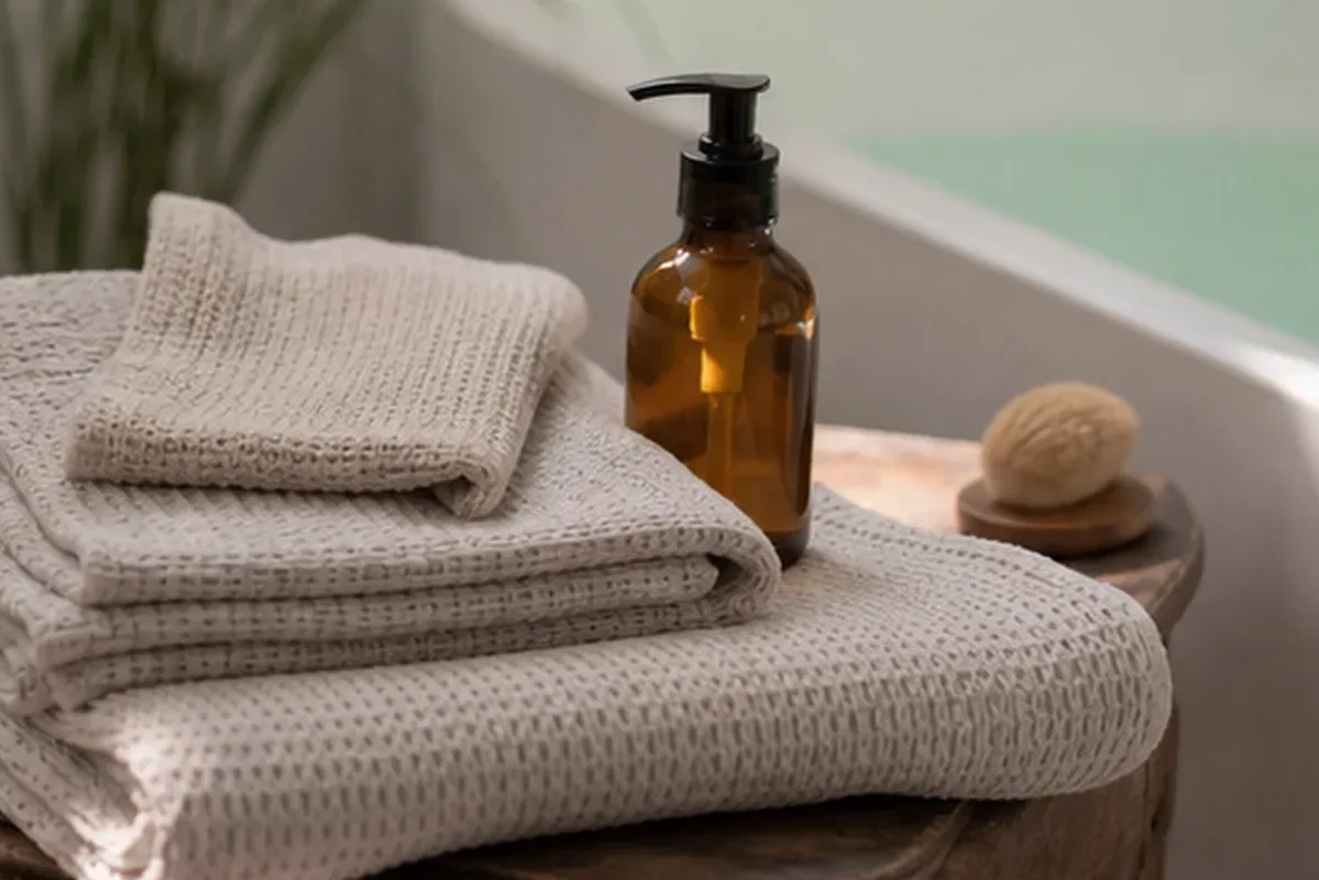 Hochwertige Beauty-Inszenierung zu Auswahlkriterien für Waxing-Set für empfindliche Haut