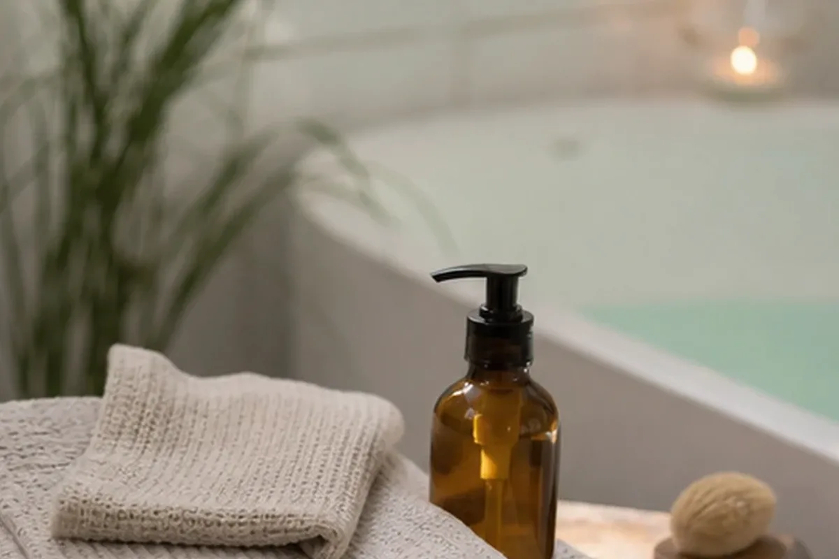 Redaktionelle Detailaufnahme zur Orientierung bei Body Butter für empfindliche Haut