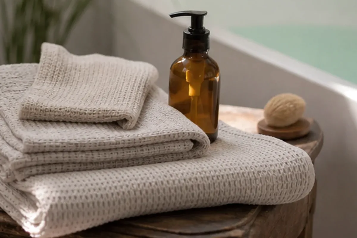 Redaktionelle Detailaufnahme zur Orientierung bei Sugaring-Paste bei eingewachsenen Haaren