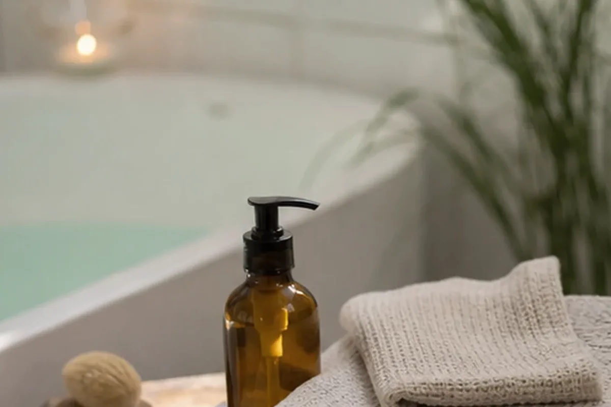 Hochwertige Beauty-Inszenierung zu Auswahlkriterien für Rasiergel für empfindliche Haut