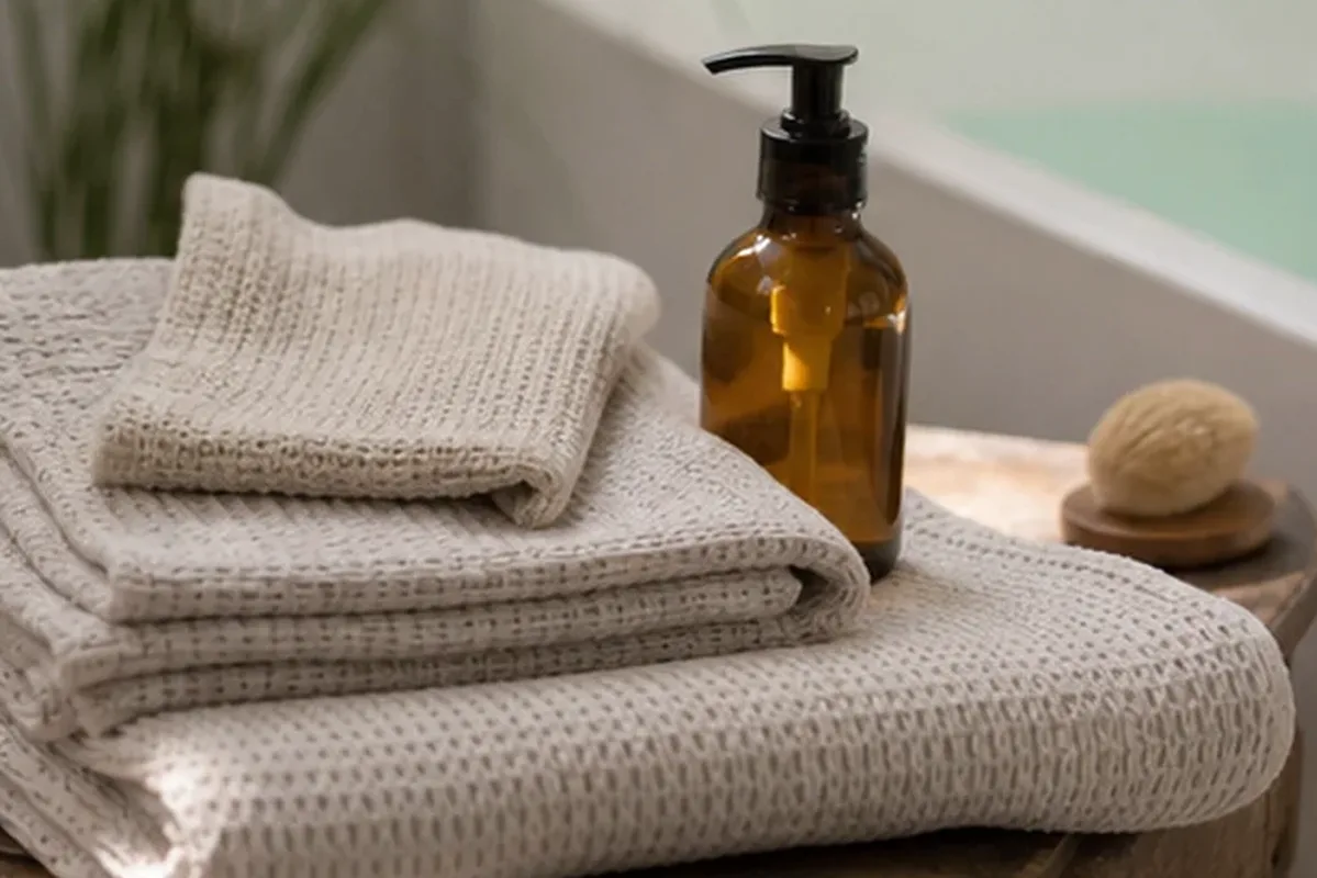 Hochwertige Beauty-Inszenierung zu Auswahlkriterien für After-Sun-Pflege für raue Haut