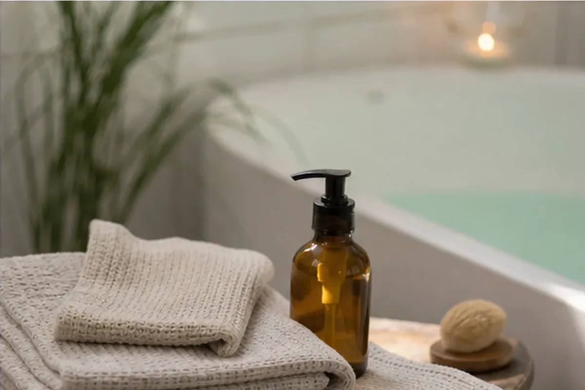 Hochwertige Beauty-Inszenierung zu Auswahlkriterien für Rasiergel für feine Haare