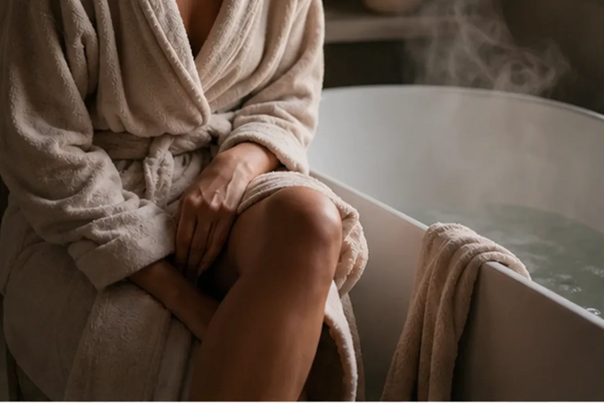 Redaktioneller Beauty-Moment zur Ausgangslage bei Duschöl bei Keratosis pilaris
