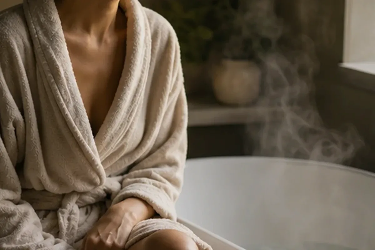 Hochwertige Beauty-Inszenierung zu Auswahlkriterien für Selbstbräuner für trockene Haut