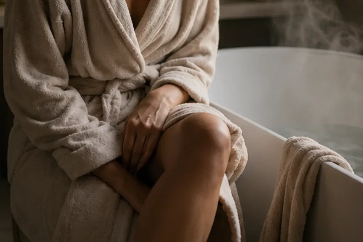 Hochwertige Beauty-Inszenierung zu Auswahlkriterien für Intimpflege für empfindliche Haut