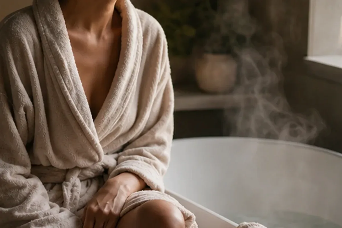 Redaktioneller Beauty-Moment zur Ausgangslage bei After-Sun-Pflege bei Keratosis pilaris
