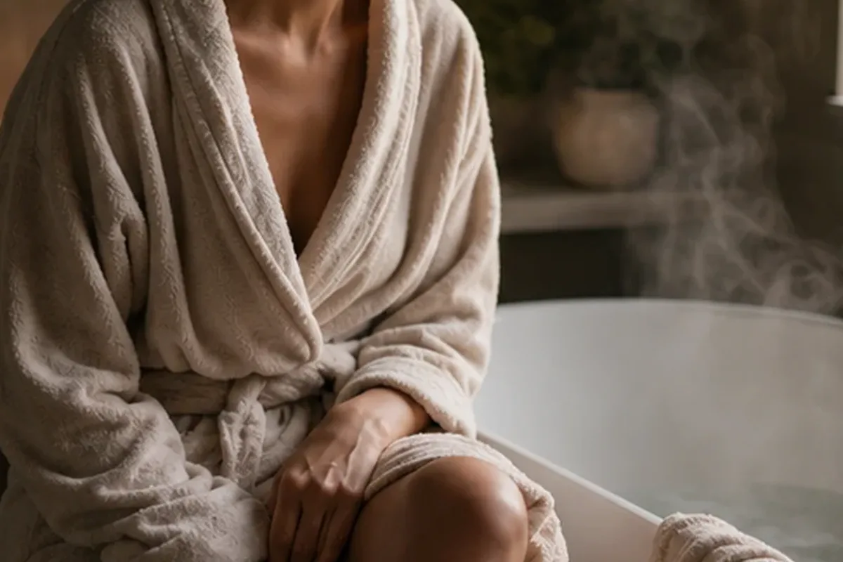 Authentischer Wohlfühlmoment passend zum Beauty-Thema Orientalischer Duft für sensible Nasen