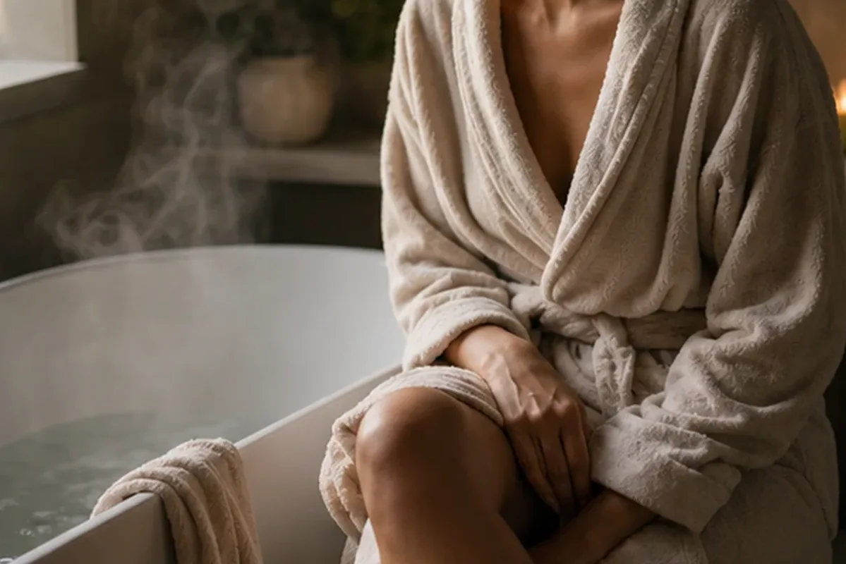 Redaktioneller Beauty-Moment zur Ausgangslage bei Körperpflege: sanft starten und richtig anwenden