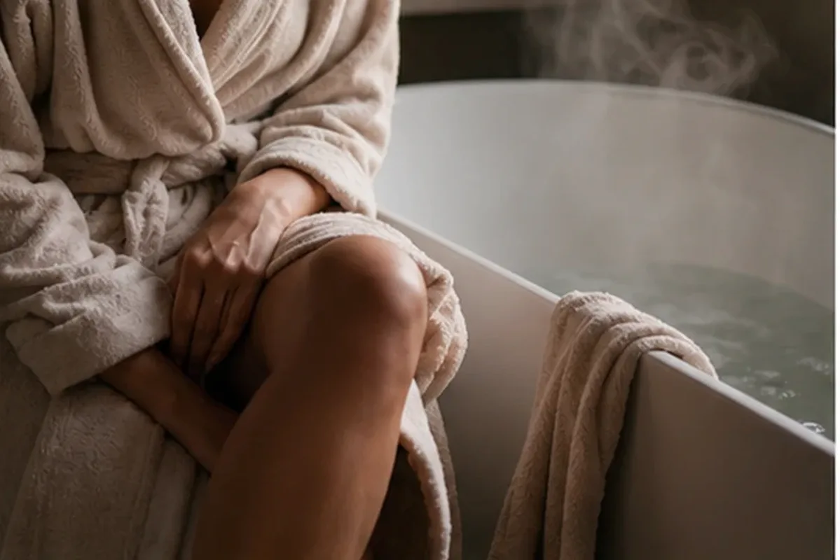 Redaktioneller Beauty-Moment zur Ausgangslage bei Sommerparfum für einen minimalistischen Stil