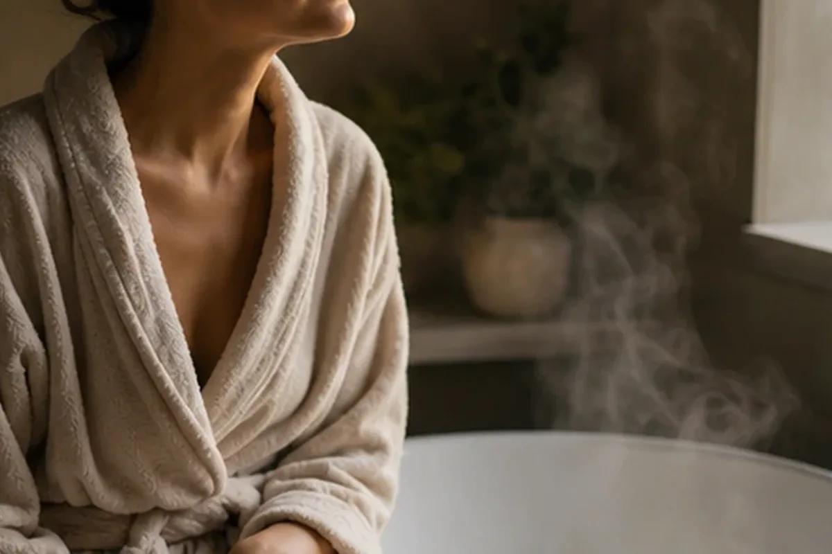 Redaktioneller Beauty-Moment zur Ausgangslage bei Abendduft für einen eleganten Stil