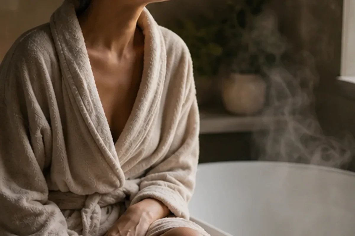 Redaktionelle Detailaufnahme zur Orientierung bei Fußcreme für empfindliche Haut