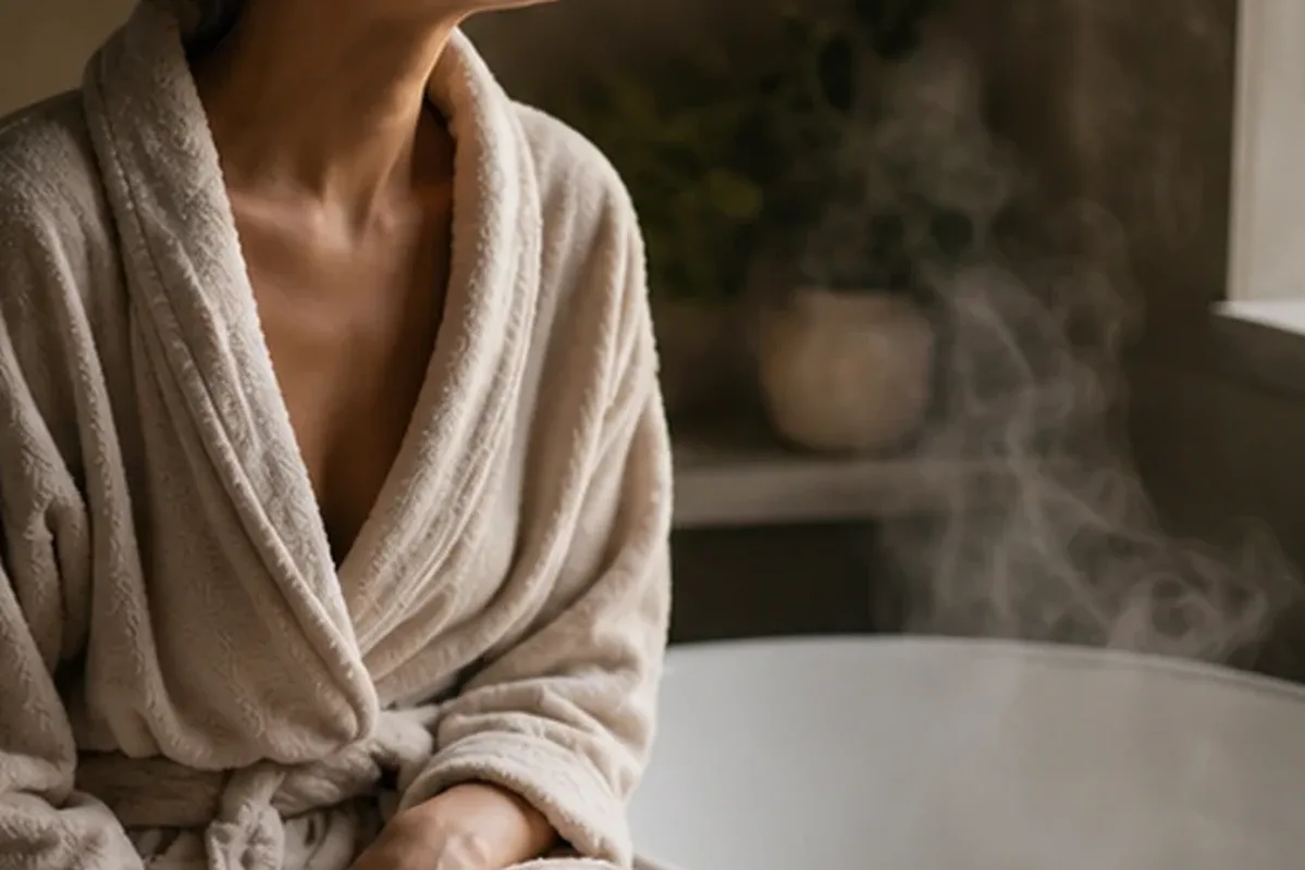 Authentische Beauty-Routine passend zum Thema Intimpflege für empfindliche Haut