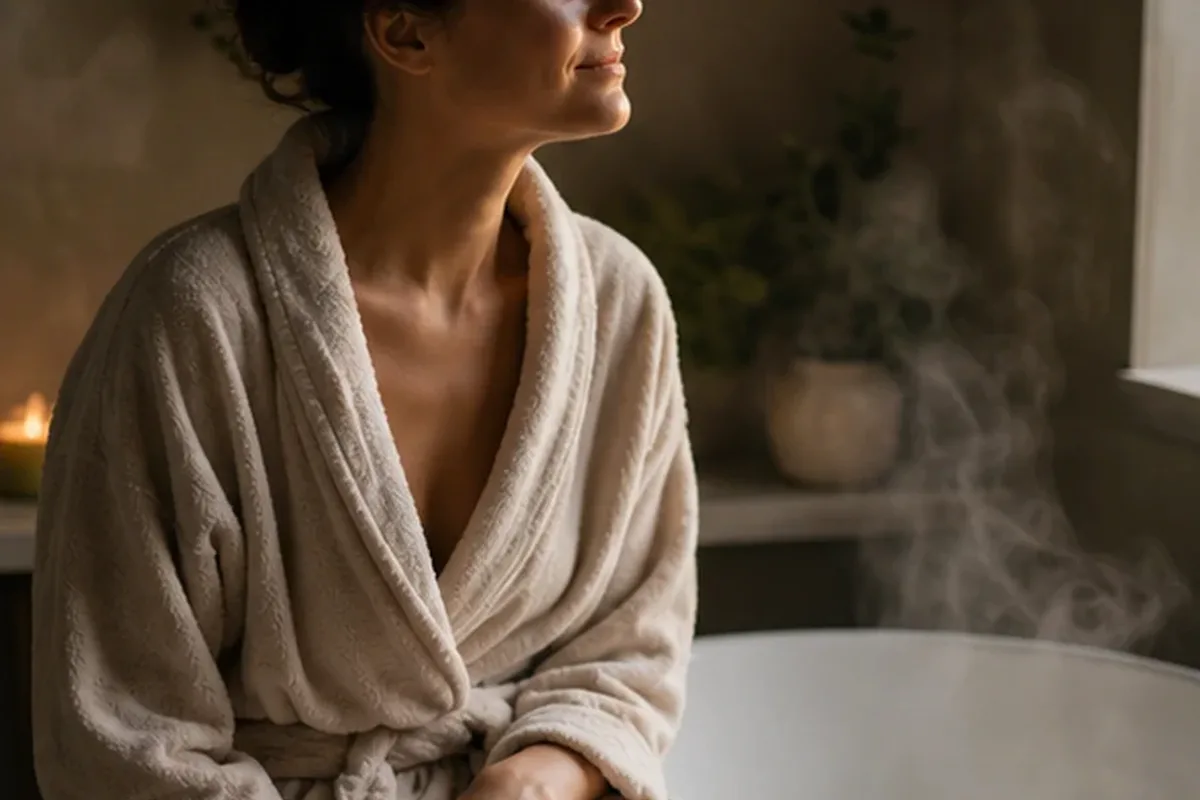 Authentischer Wohlfühlmoment passend zum Beauty-Thema Unisex-Parfum für einen eleganten Stil