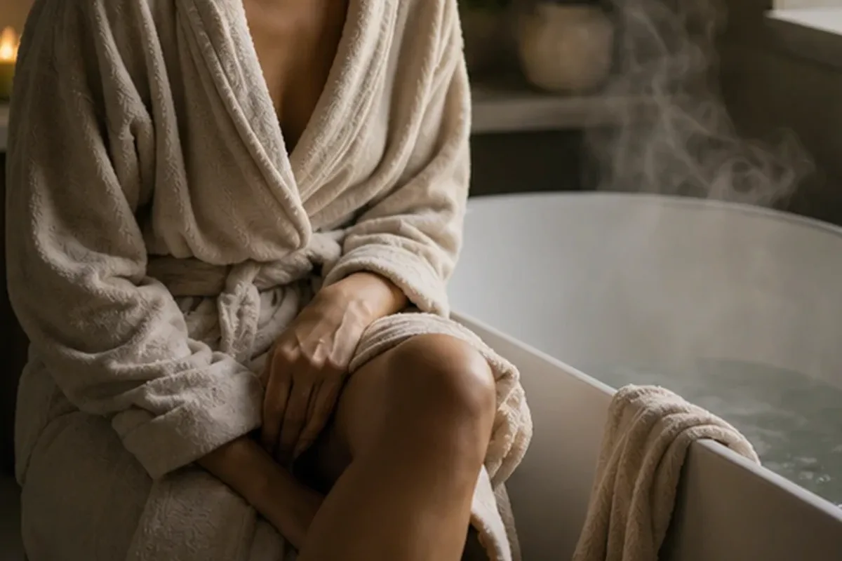 Authentischer Wohlfühlmoment passend zum Beauty-Thema Sommerparfum für Duftanfänger