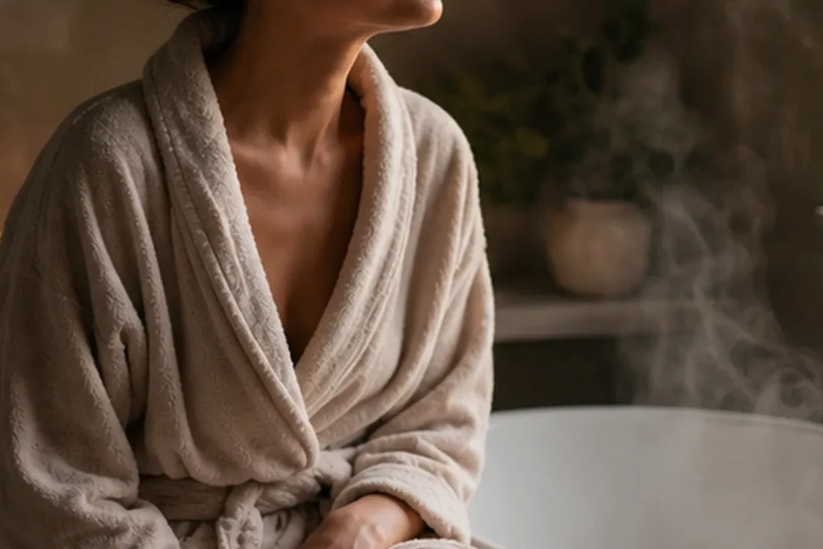 Authentische Beauty-Routine passend zum Thema Büroduft für einen minimalistischen Stil