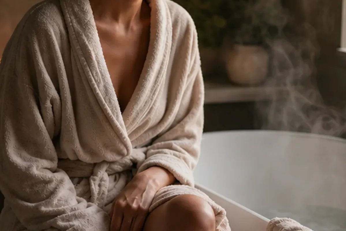 Authentische Beauty-Routine passend zum Thema Eau de Toilette für einen minimalistischen Stil