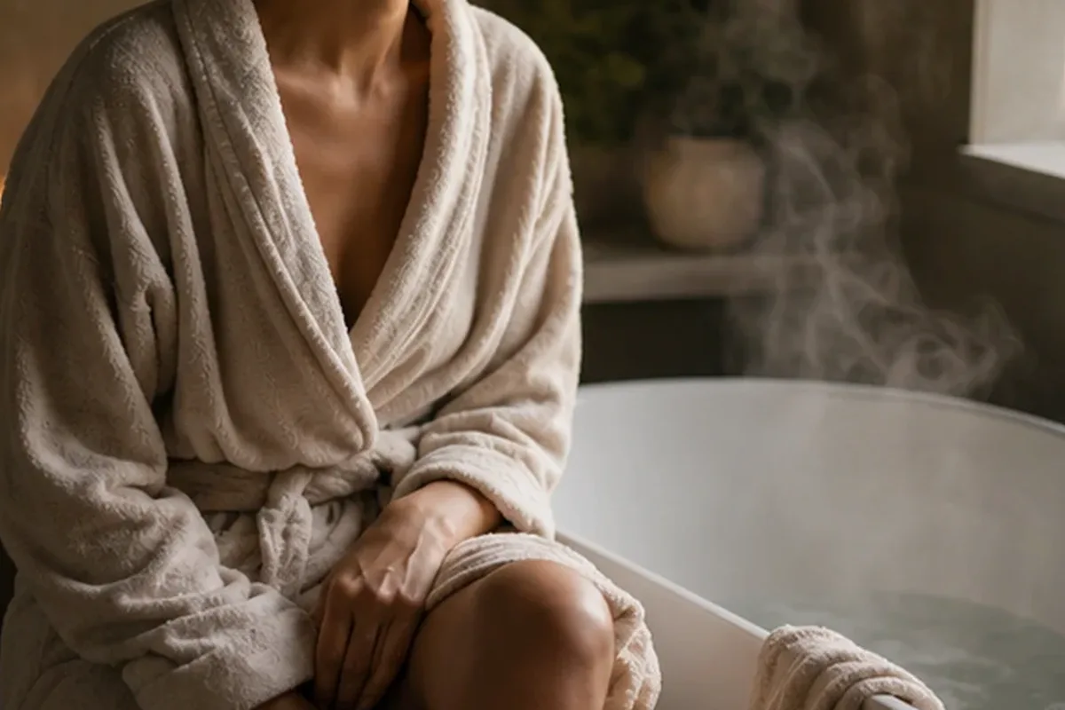 Authentische Beauty-Routine passend zum Thema Selbstbräuner für empfindliche Haut
