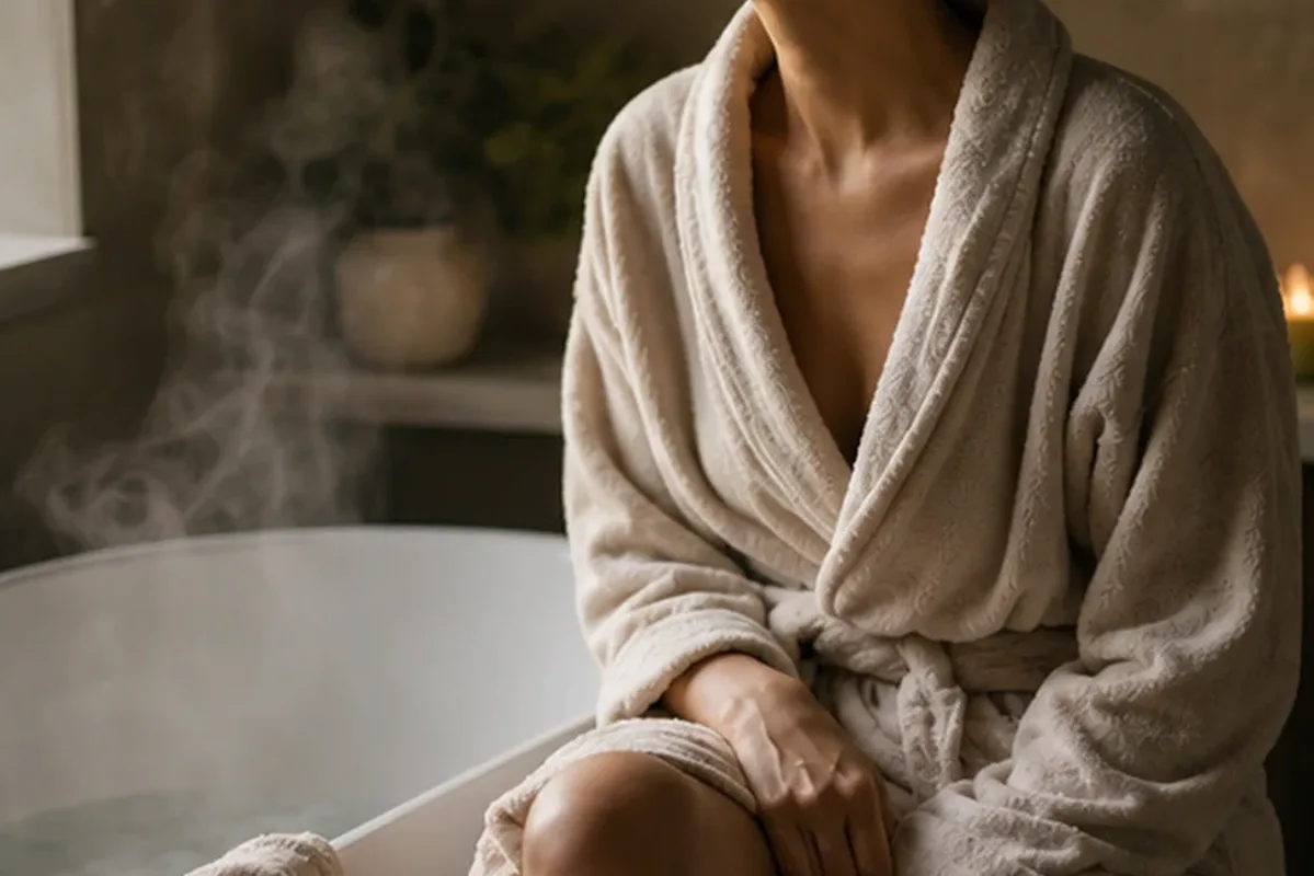 Authentische Beauty-Routine passend zum Thema Moschusduft mit langer Haltbarkeit