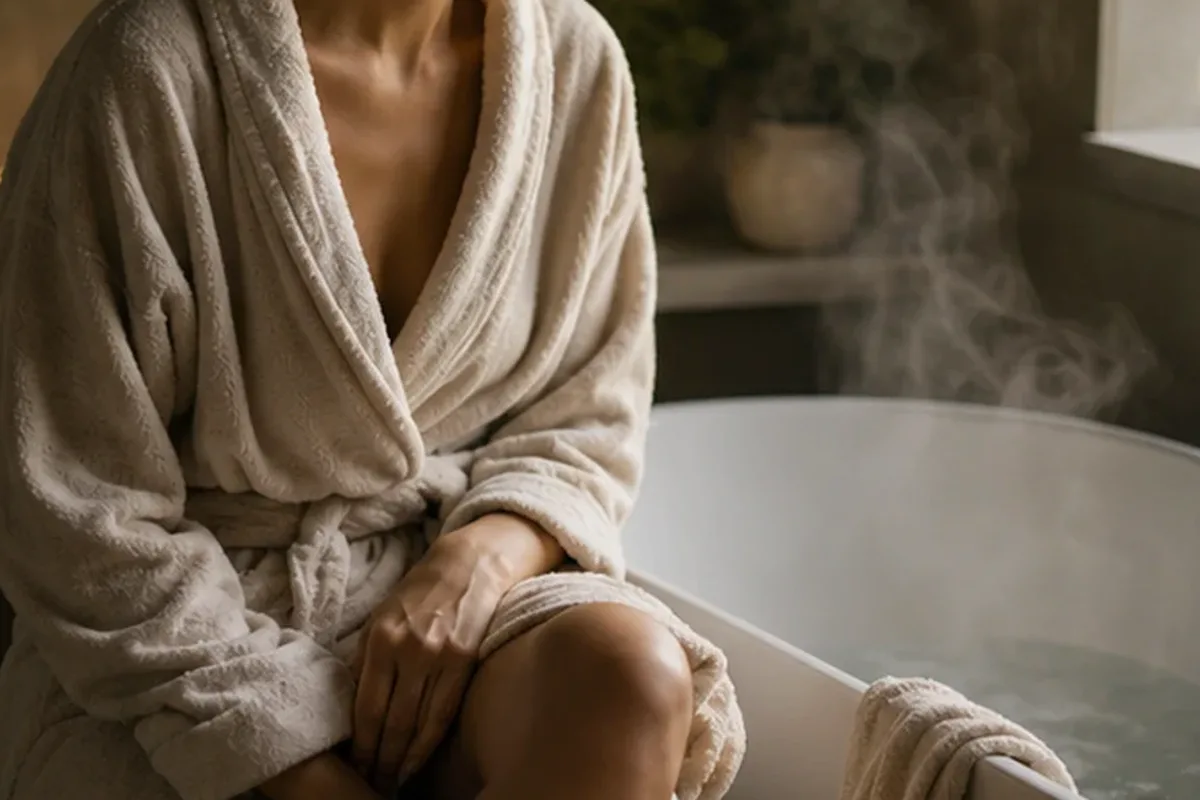 Authentischer Wohlfühlmoment passend zum Beauty-Thema Winterparfum für Duftanfänger