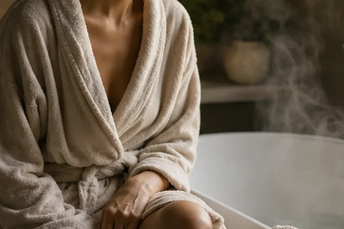 Redaktioneller Beauty-Moment zur Ausgangslage bei Nischenduft bei warmem Wetter