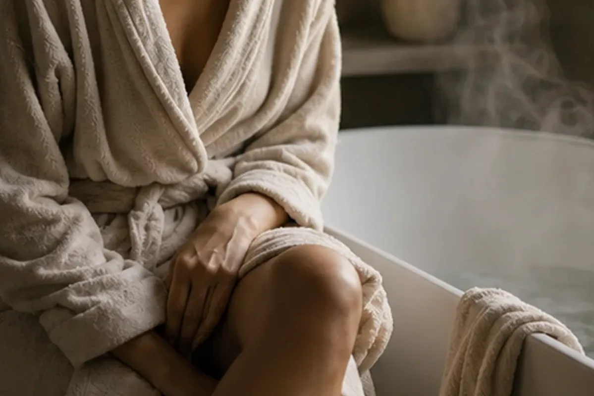 Authentische Beauty-Routine passend zum Thema Winterparfum bei kleinem Budget