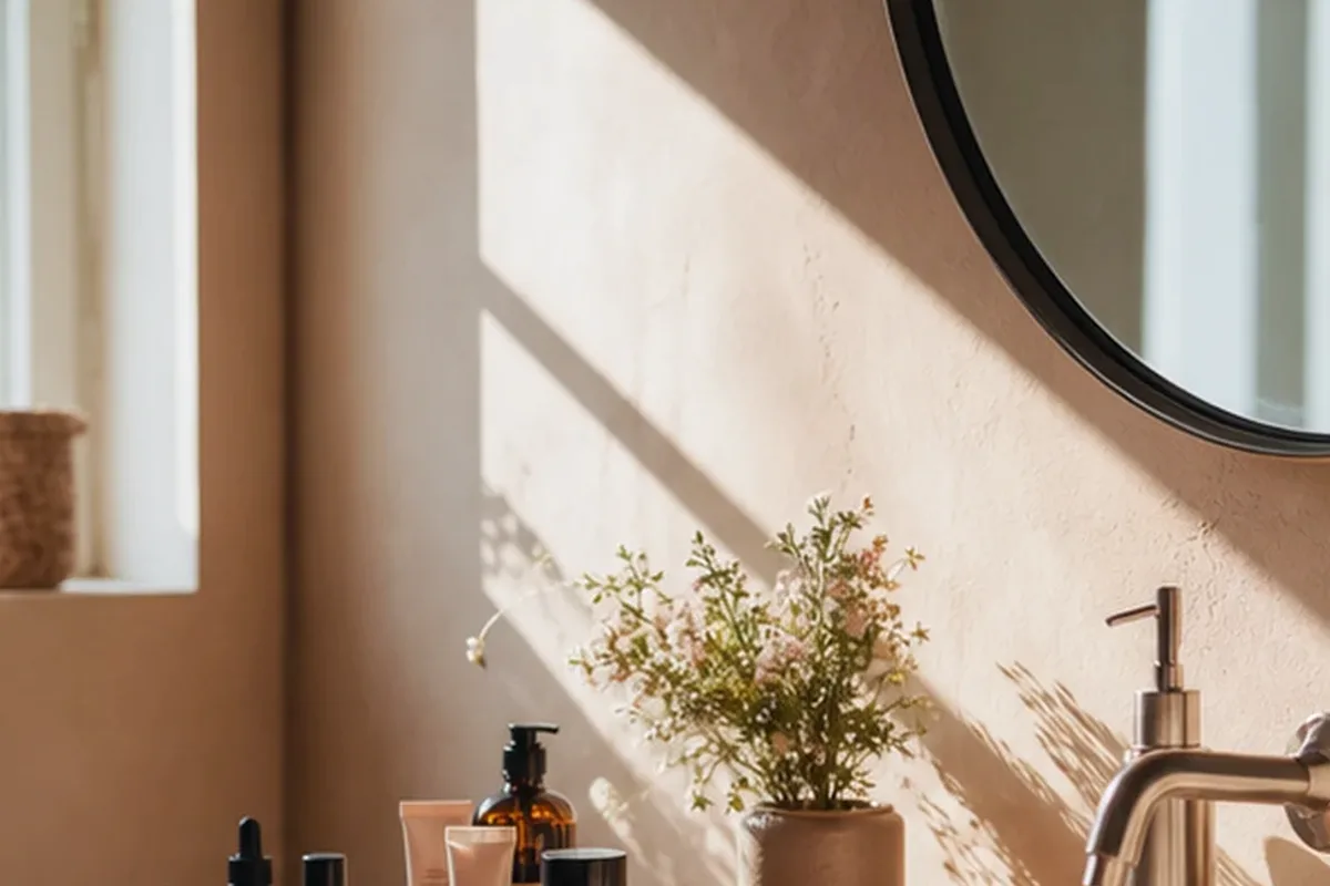 Hochwertige Beauty-Inszenierung zu Auswahlkriterien für Körperlotion für empfindliche Haut