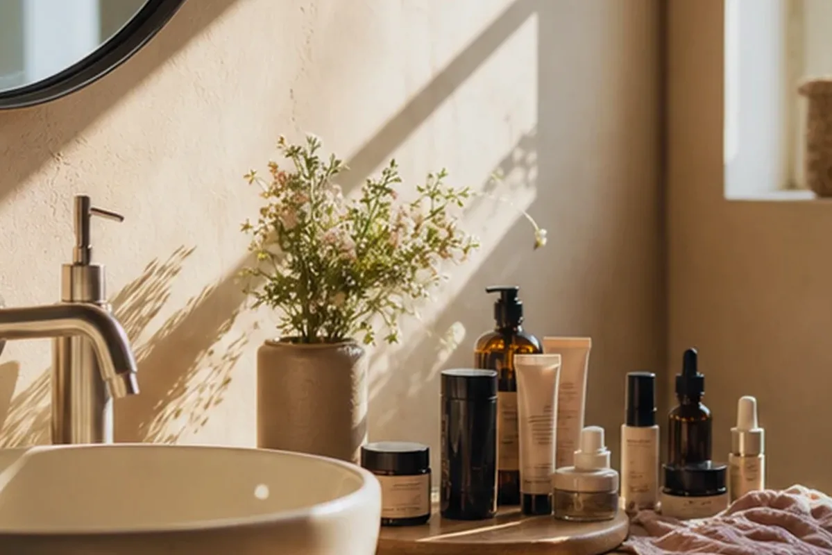 Hochwertige Beauty-Inszenierung zu Auswahlkriterien für Bartöl bei Rasurbrand