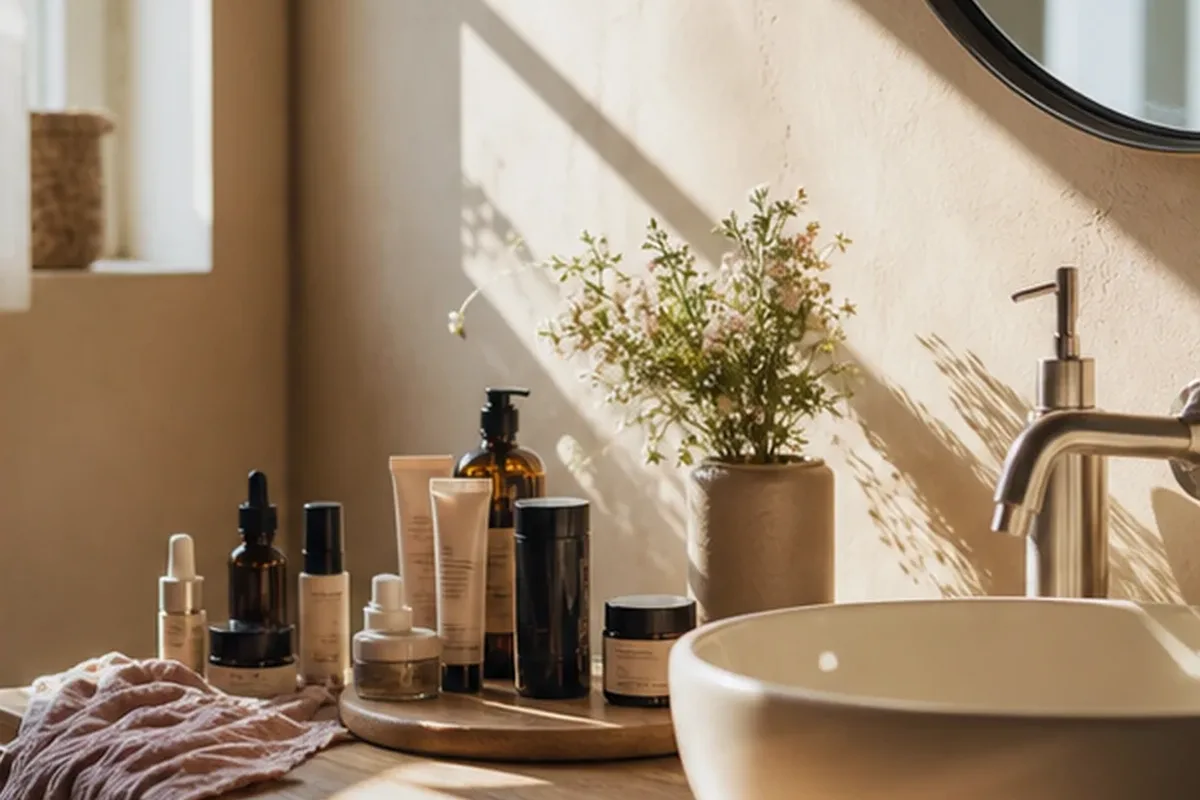 Hochwertige Beauty-Inszenierung zu Auswahlkriterien für Lockenstab für Reisen
