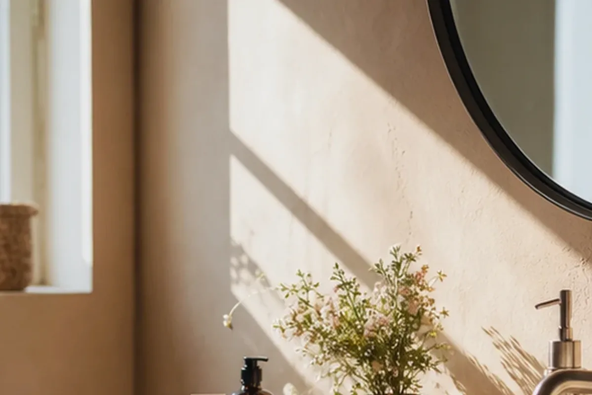 Redaktionelle Detailaufnahme zur Orientierung bei Setting Spray bei großen Poren