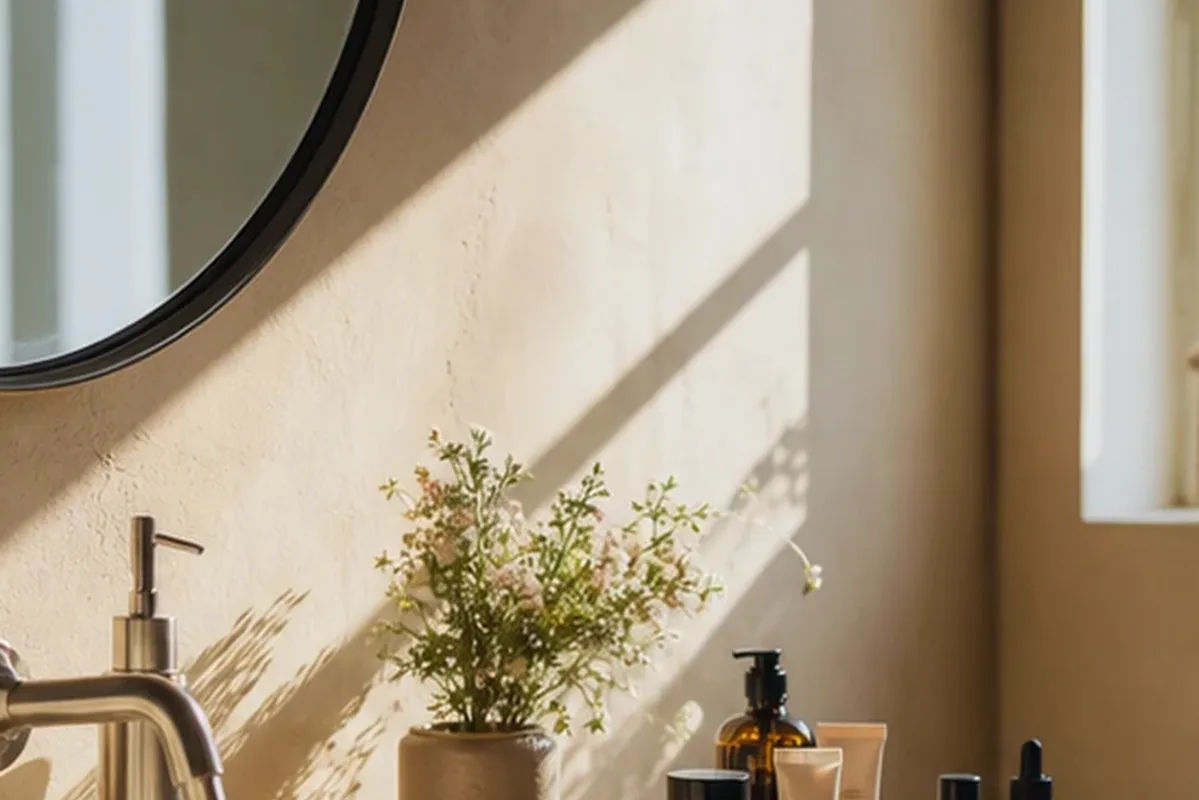 Hochwertige Beauty-Inszenierung zu Auswahlkriterien für Haaröl bei fettigem Ansatz