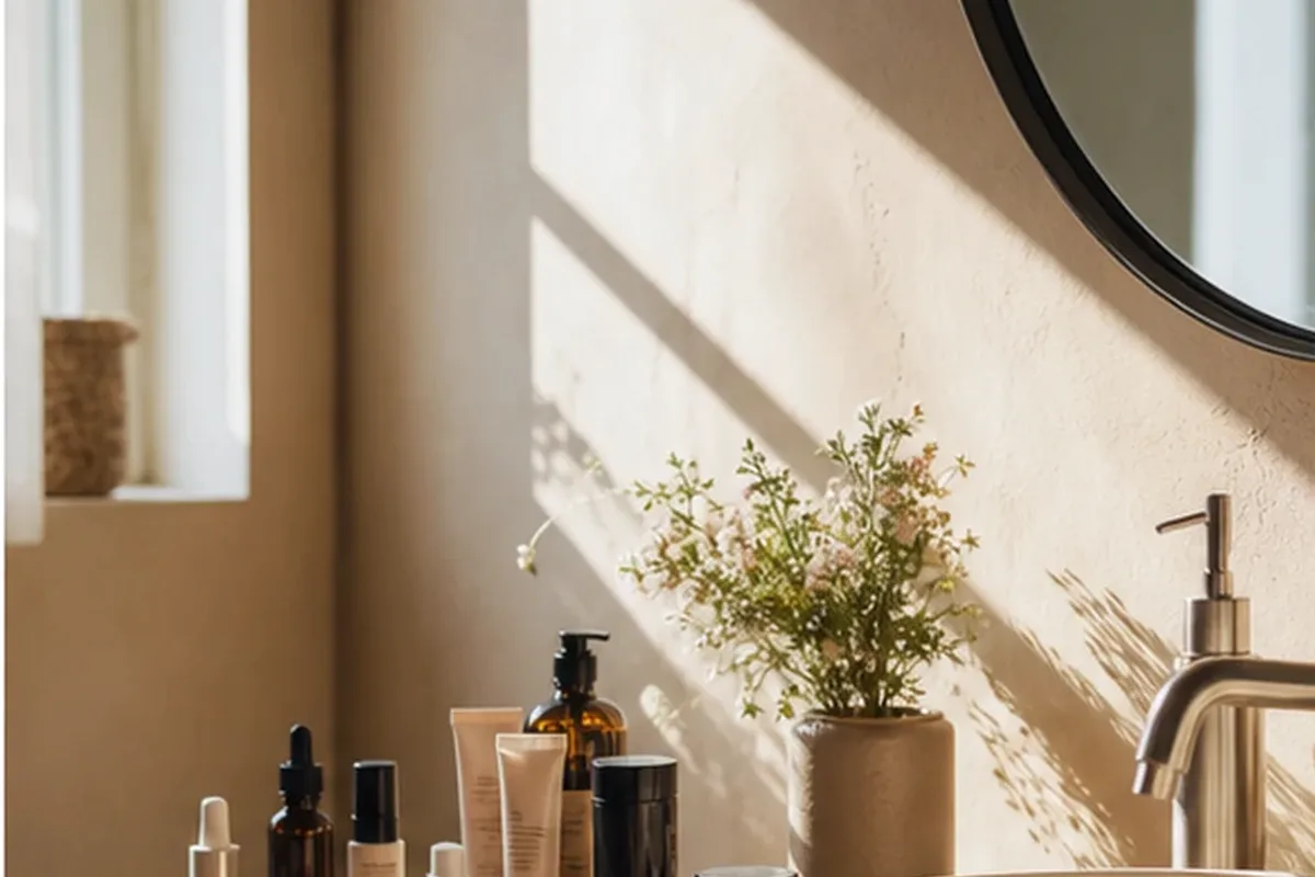 Hochwertige Beauty-Inszenierung zu Auswahlkriterien für Bronzer bei Rötungen