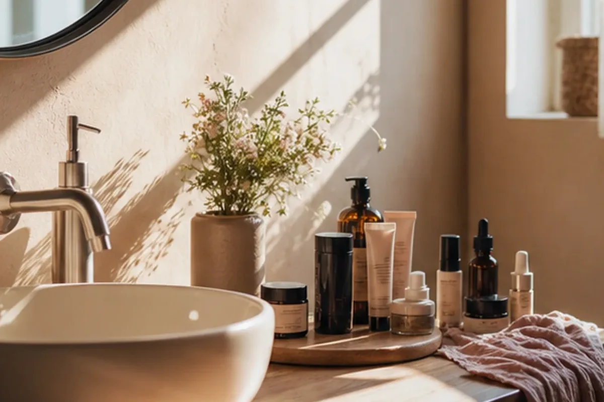Hochwertige Beauty-Inszenierung zu Auswahlkriterien für Männer-Gesichtsreiniger für empfindliche Haut