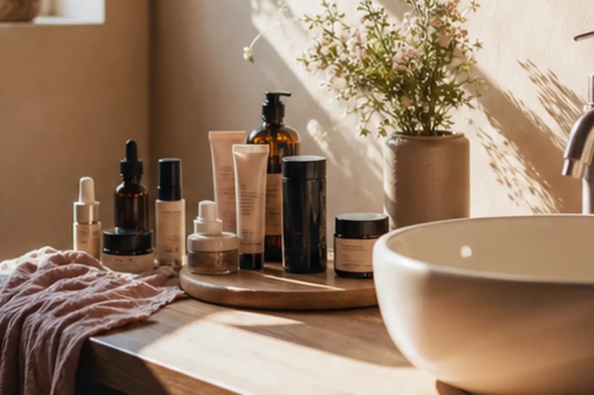 Hochwertige Beauty-Inszenierung zu Auswahlkriterien für Primer für reife Haut