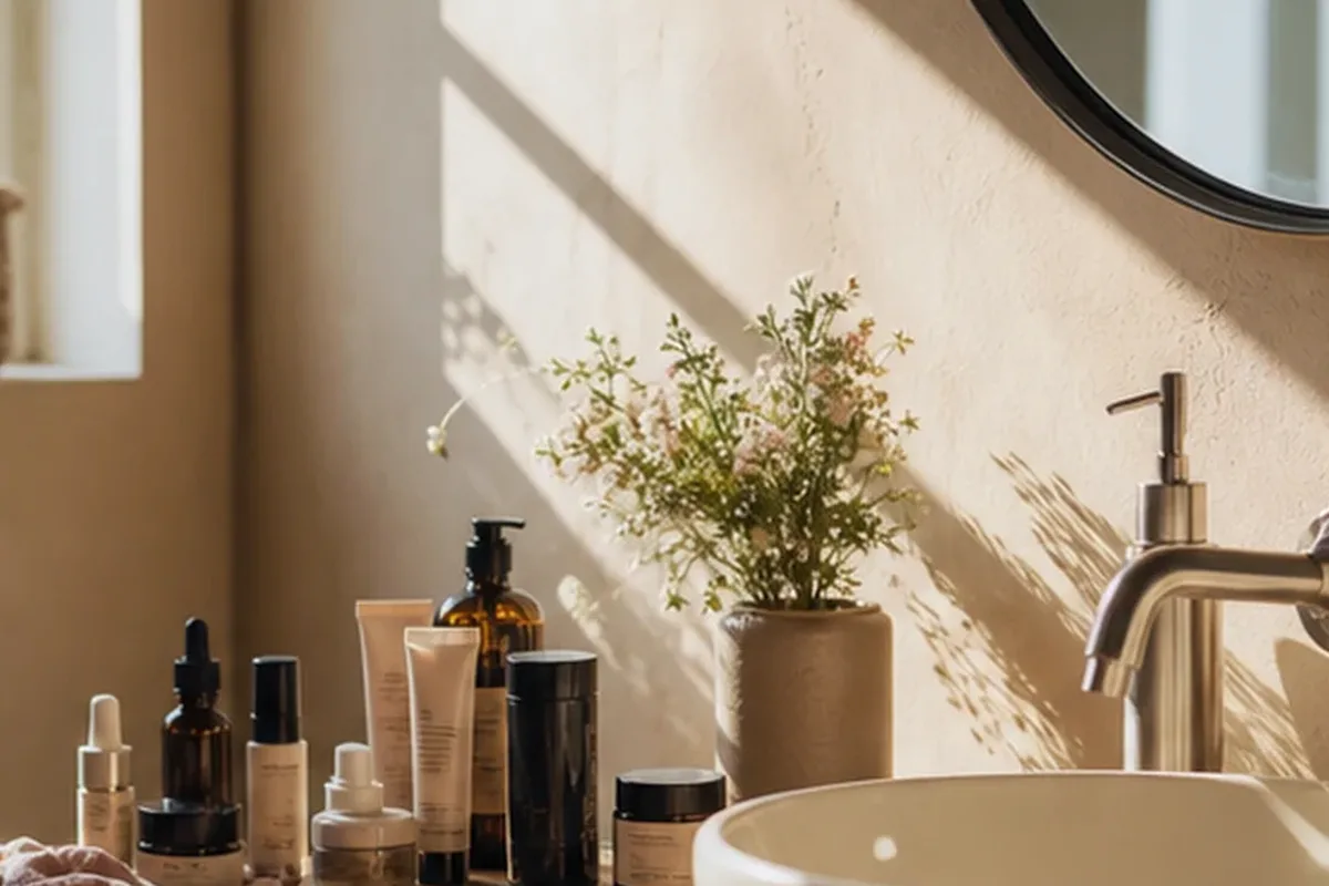 Redaktionelle Detailaufnahme zur Orientierung bei Bartshampoo für einen lückenhaften Bart