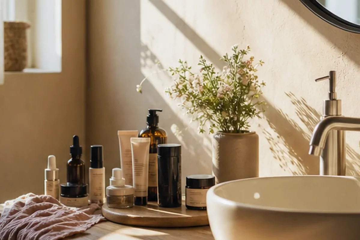 Hochwertige Beauty-Inszenierung zu Auswahlkriterien für Haaröl für feines Haar