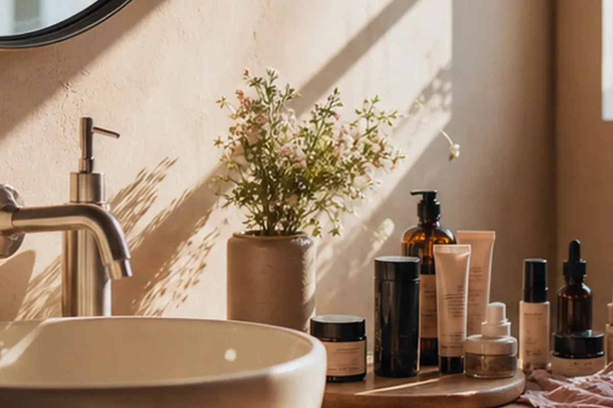 Hochwertige Beauty-Inszenierung zu Auswahlkriterien für Trockenshampoo bei Haarbruch