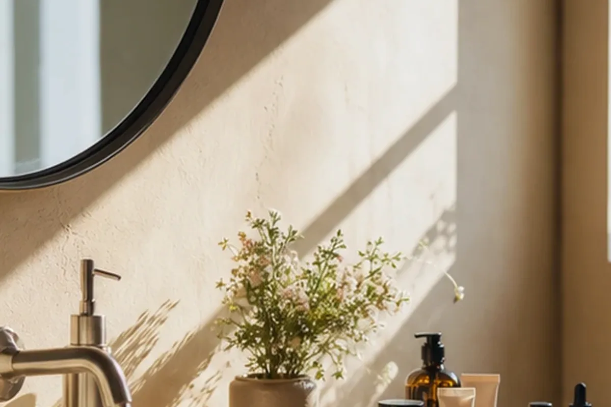 Hochwertige Beauty-Inszenierung zu Auswahlkriterien für Männer-Sonnenschutz für empfindliche Haut