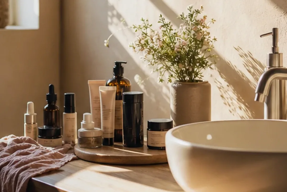 Redaktionelle Detailaufnahme zur Orientierung bei Skin Tint für ölige Haut