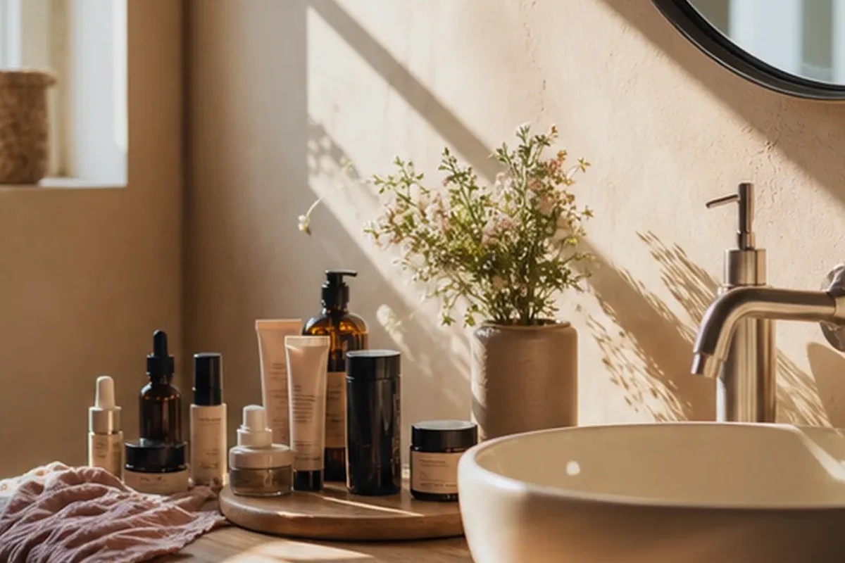 Hochwertige Beauty-Inszenierung zu Auswahlkriterien für Handcreme für raue Haut