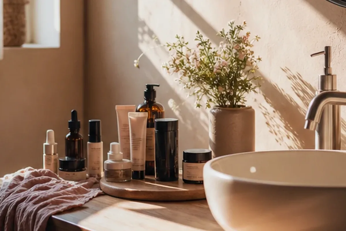 Redaktionelle Detailaufnahme zur Orientierung bei Handcreme für trockene Haut