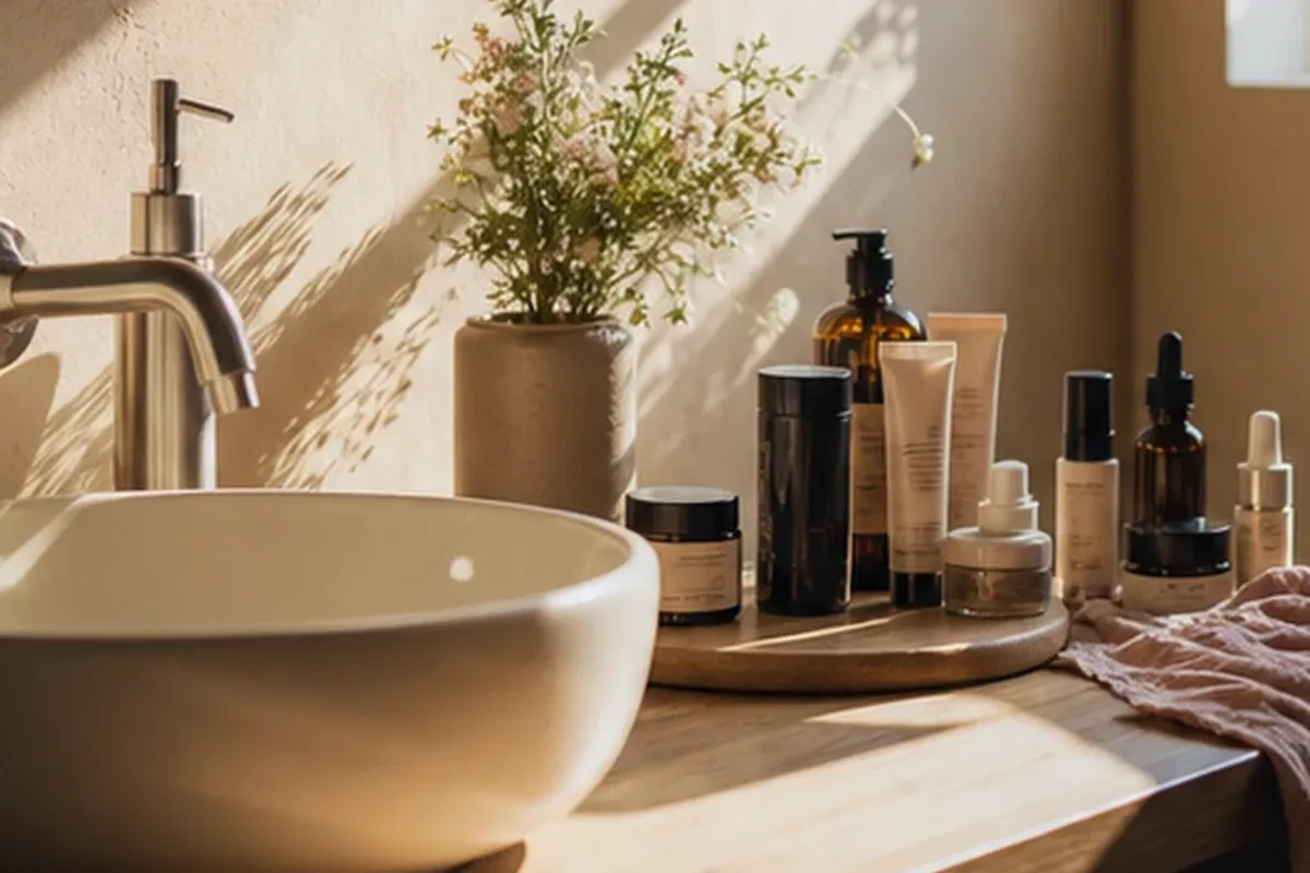 Redaktionelle Detailaufnahme zur Orientierung bei Männer-Shampoo für fettige Haut