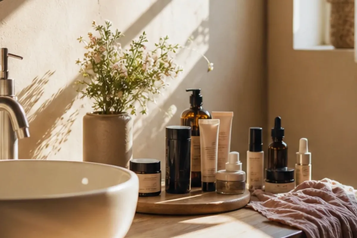 Redaktionelle Detailaufnahme zur Orientierung bei Männer-Shampoo für fettige Haut