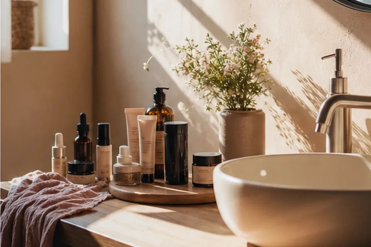 Hochwertige Beauty-Inszenierung zu Auswahlkriterien für Leave-in-Pflege für empfindliche Kopfhaut