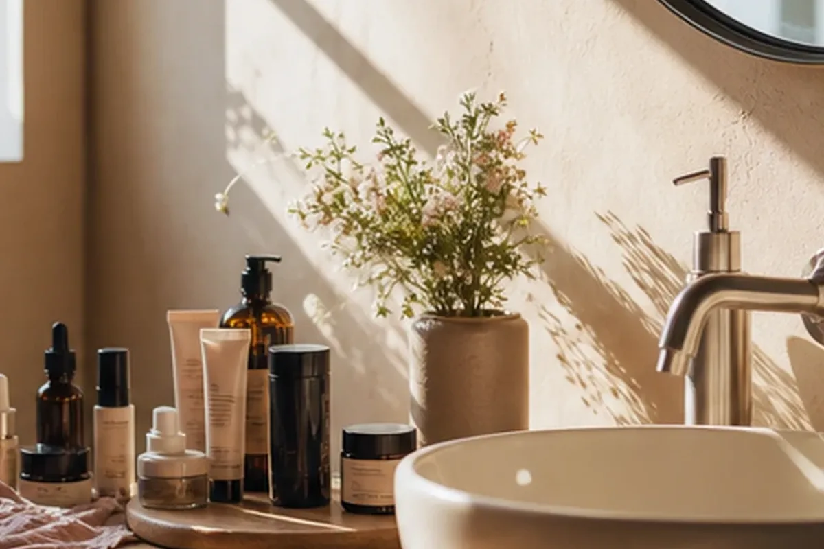 Hochwertige Beauty-Inszenierung zu Auswahlkriterien für Puder für empfindliche Haut