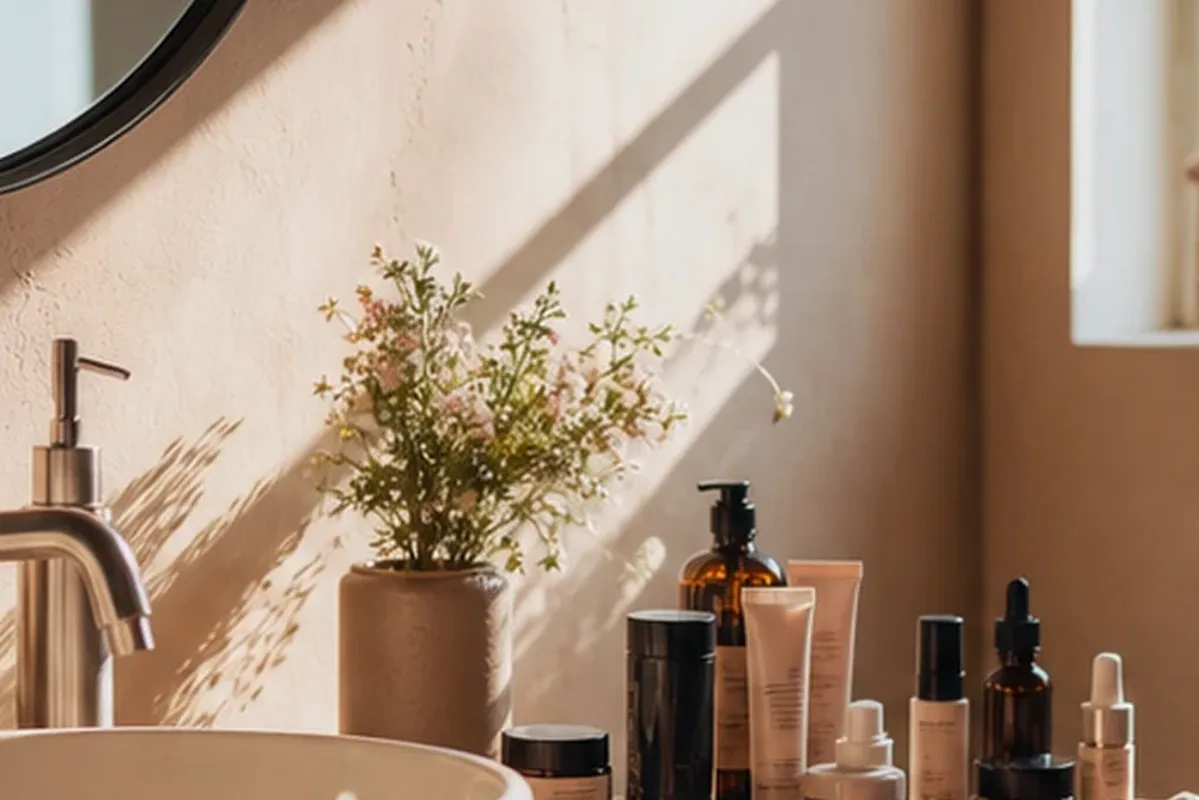 Hochwertige Beauty-Inszenierung zu Auswahlkriterien für Körperlotion bei brüchigen Nägeln